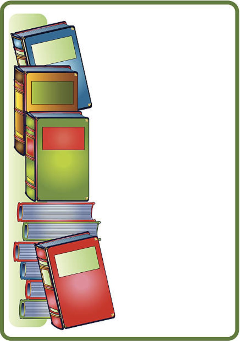 Moldura De Livros - Arte vetorial de stock e mais imagens de Clip Art -  Clip Art, Educação, Espaço para Texto - iStock